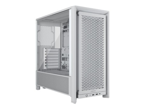 Obudowa CORSAIR Geh Midi FRAME 4000D Mid-Tower, Biały Obudowa CORSAIR Geh Midi FRAME 4000D Mid-Tower, Biały