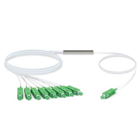 Ubiquiti UF-SPLITTER-8 | Splitter | 1:8, SC/APC, G.657A1, 0,9mm, 1,5m Ubiquiti UF-SPLITTER-8 | Splitter | 1:8, SC/APC, G.657A1, 0,9mm, 1,5m