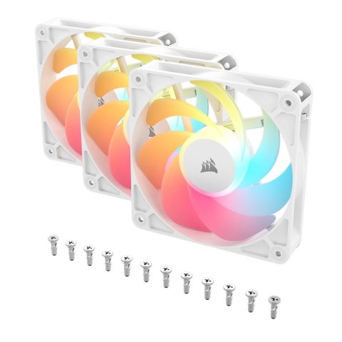 Wentylator Corsair 120*120*25 RS120-R Biały ARGB PWM Triple P. (CO-9050197-WW) Wentylator Corsair 120*120*25 RS120-R Biały ARGB PWM Triple P. (CO-9050197-WW)