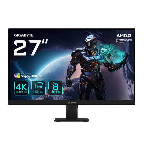 GIGABYTE GS27U LED display 68,6 cm (27") 3840 x 2160 px 4K Ultra HD Czarny GIGABYTE GS27U LED display 68,6 cm (27") 3840 x 2160 px 4K Ultra HD Czarny