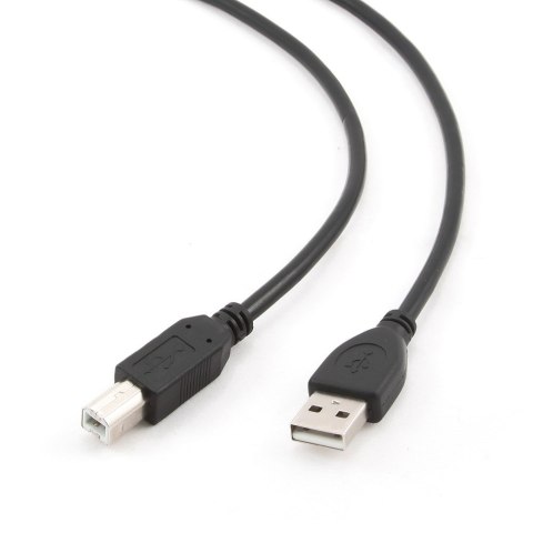 Kabel GEMBIRD CCP-USB2-AMBM-15 (USB 2.0 typu A M - USB 2.0 typu B M; 4,5m; kolor czarny) Kabel GEMBIRD CCP-USB2-AMBM-15 (USB 2.0 typu A M - USB 2.0 typu B M; 4,5m; kolor czarny)