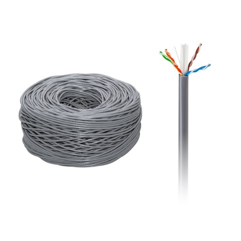 Kabel komputerowy miedziany - skrętka UTPCat6e Cabletech Kabel komputerowy miedziany - skrętka UTPCat6e Cabletech