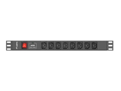 LANBERG LISTWA ZASILAJĄCA RACK PDU (1U, 16A, 8X IEC C13) LANBERG LISTWA ZASILAJĄCA RACK PDU (1U, 16A, 8X IEC C13)