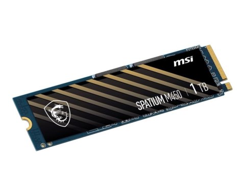MSI SPATIUM M450 PCIe 4.0 NVMe M.2 1000GB PCI Express 4.0 3D NAND
