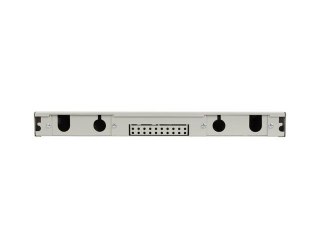 Przełącznica światłowodowa LANBERG 24xSC simplex / 24xLC duplex Rack 19" 1U szara + akcesoria
