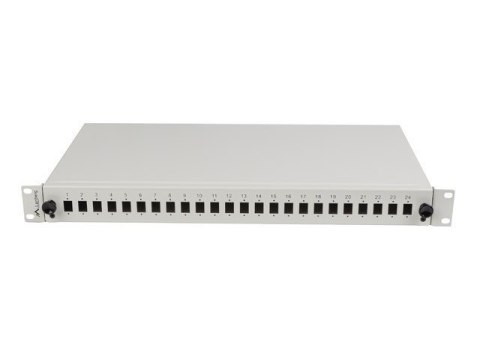 Przełącznica światłowodowa LANBERG 24xSC simplex / 24xLC duplex Rack 19" 1U szara + akcesoria Przełącznica światłowodowa LANBERG 24xSC simplex / 24xLC duplex Rack 19" 1U szara + akcesoria