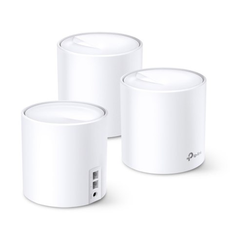 TP-Link Deco X20 (3-pack) Dual-band (2.4 GHz/5 GHz) Wi-Fi 5 (802.11ac) Biały 2 Wewnętrzne TP-Link Deco X20 (3-pack) Dual-band (2.4 GHz/5 GHz) Wi-Fi 5 (802.11ac) Biały 2 Wewnętrzne