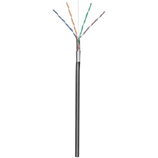 Techly ITP8-RIS-0305LO kabel sieciowy Czarny 305 m Cat5e F/UTP (FTP)