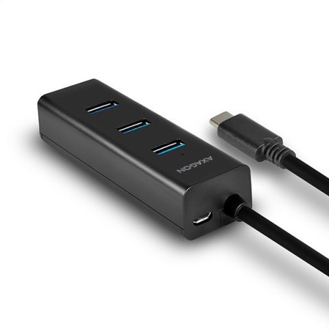 Axagon HUE-S2C huby i koncentratory USB 3.2 Gen 1 (3.1 Gen 1) Type-A 5000 Mbit/s Czarny