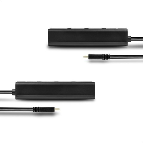 Axagon HUE-S2C huby i koncentratory USB 3.2 Gen 1 (3.1 Gen 1) Type-A 5000 Mbit/s Czarny