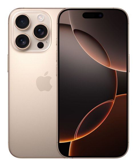 Apple iPhone 16 Pro 16 cm (6.3") Dual SIM iOS 18 5G USB Type-C 128 GB Piaskowy