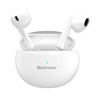 Blackview AirBuds 6 Zestaw słuchawkowy True Wireless Stereo (TWS) Douszny Połączenia/muzyka USB Type-C Bluetooth Biały