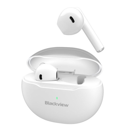 Blackview AirBuds 6 Zestaw słuchawkowy True Wireless Stereo (TWS) Douszny Połączenia/muzyka USB Type-C Bluetooth Biały