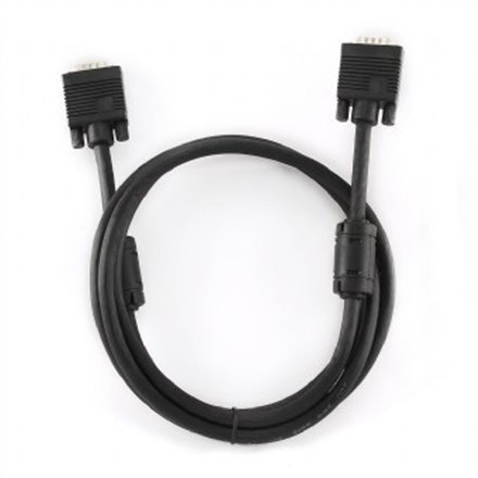Gembird CC-PPVGA-15M-B kabel VGA VGA (D-Sub) Czarny Gembird CC-PPVGA-15M-B kabel VGA VGA (D-Sub) Czarny