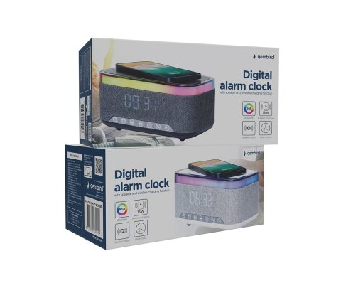 Gembird DAC-SPKBT-QC15-GR głośnik przenośny / imprezowy
