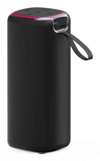 Gembird GMB Audio SPK-BT-LED-08L głośnik przenośny / imprezowy Przenośny głośnik stereo Czarny 10 W