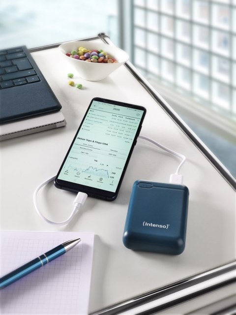 Intenso XS10000 Litowo-polimerowy (LiPo) 10000 mAh Kolor benzyny