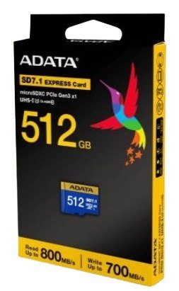 Karta pamięci MICRO SDXC 512GB SD7.1 UD512GEX3L1-C ADATA Karta pamięci MICRO SDXC 512GB SD7.1 UD512GEX3L1-C ADATA