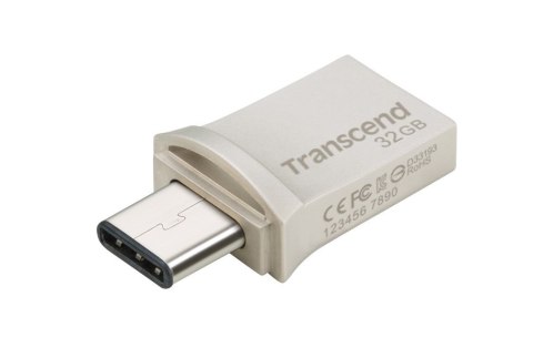 MEMORY DRIVE FLASH USB3.1/32GB TS32GJF890S TRANSCEND MEMORY DRIVE FLASH USB3.1/32GB TS32GJF890S TRANSCEND