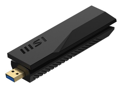 MSI BE6500 WiFi7 USB Stick - Dongle adapter USB 3.2 Gen 1 (3.1 Gen 1) MSI BE6500 WiFi7 USB Stick - Dongle adapter USB 3.2 Gen 1 (3.1 Gen 1)
