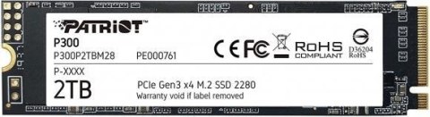Patriot Memory P300 M.2 2000 GB PCI Express 3.0 NVMe