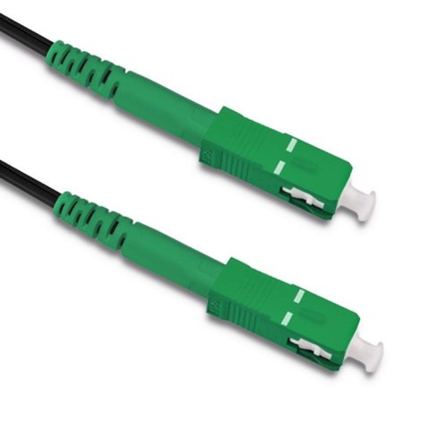 Qoltec Patchcord światłowodowy SC/APC - SC/APC | Message | Simplex | 100m Qoltec Patchcord światłowodowy SC/APC - SC/APC | Message | Simplex | 100m