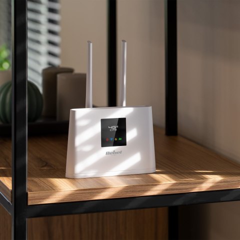 Rebel RB-0702 router/modem bezprzewodowy (2,4 GHz) 3G 4G biały