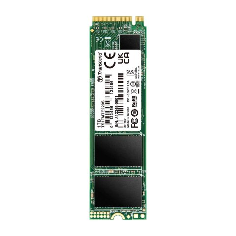 SSD PCIE G3 M.2 NVME 1TB/TS1TMTE220S TRANSCEND SSD PCIE G3 M.2 NVME 1TB/TS1TMTE220S TRANSCEND