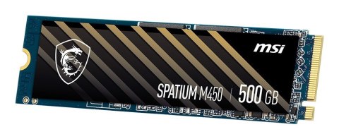 SSD PCIE G4 M.2 NVME 500GB/SPAT. M450 S78-440K380-P83 MSI