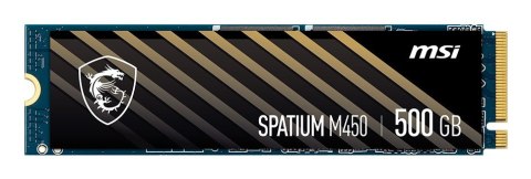 SSD PCIE G4 M.2 NVME 500GB/SPAT. M450 S78-440K380-P83 MSI