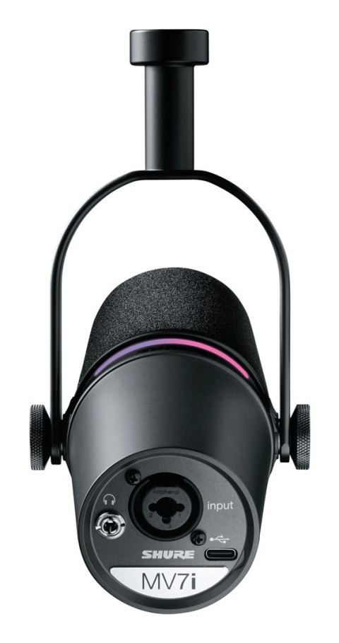 Shure MV7I - inteligentny mikrofon i interfejs