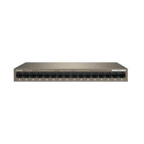 Tenda TEG1016M łącza sieciowe Nie zarządzany Gigabit Ethernet (10/100/1000)