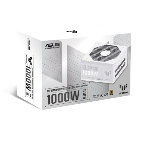 Zasilacz ASUS TUF Gaming 1000W Gold White Edition Zasilacz ASUS TUF Gaming 1000W Gold White Edition