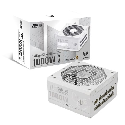 Zasilacz ASUS TUF Gaming 1000W Gold White Edition Zasilacz ASUS TUF Gaming 1000W Gold White Edition