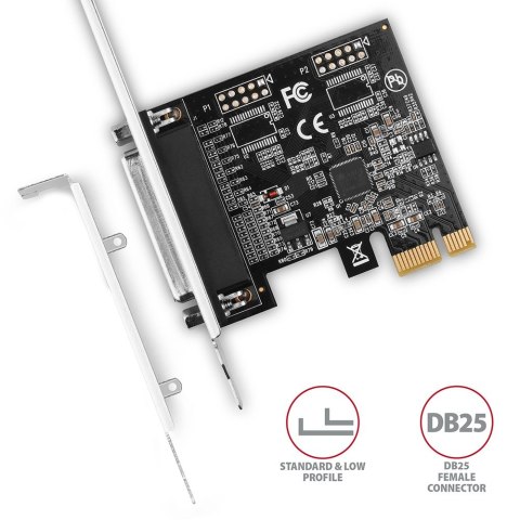 Axagon PCEA-P1N adapter Wewnętrzny Równoległy