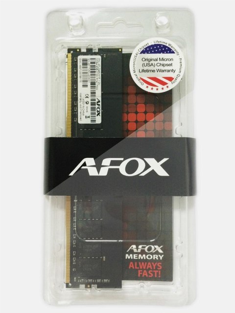 AFOX DDR4 4G 2666MHZ MICRON CHIP AFLD44FK1P AFOX DDR4 4G 2666MHZ MICRON CHIP AFLD44FK1P