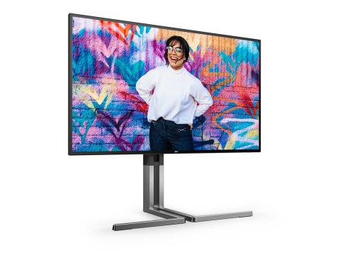 AOC U27U3CV monitor komputerowy 68,6 cm (27") 3840 x 2160 px 4K Ultra HD LCD Czarny AOC U27U3CV monitor komputerowy 68,6 cm (27") 3840 x 2160 px 4K Ultra HD LCD Czarny