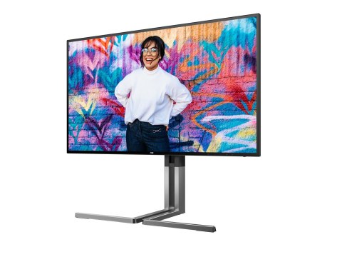 AOC U27U3CV monitor komputerowy 68,6 cm (27") 3840 x 2160 px 4K Ultra HD LCD Czarny AOC U27U3CV monitor komputerowy 68,6 cm (27") 3840 x 2160 px 4K Ultra HD LCD Czarny