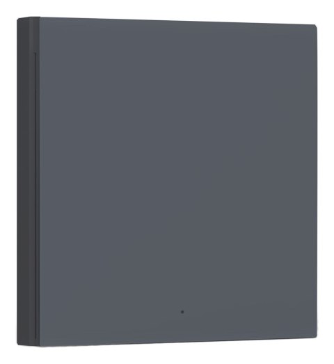 AQARA SMART WALL SWITCH H1 GREY (NO NEUTRAL, SINGLE ROCKER)