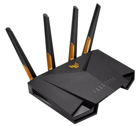 ASUS TUF Gaming AX4200 router bezprzewodowy 2,5 Gigabit Ethernet Dual-band (2.4 GHz/5 GHz) Czarny, Pomarańczowy ASUS TUF Gaming AX4200 router bezprzewodowy 2,5 Gigabit Ethernet Dual-band (2.4 GHz/5 GHz) Czarny, Pomarańczowy
