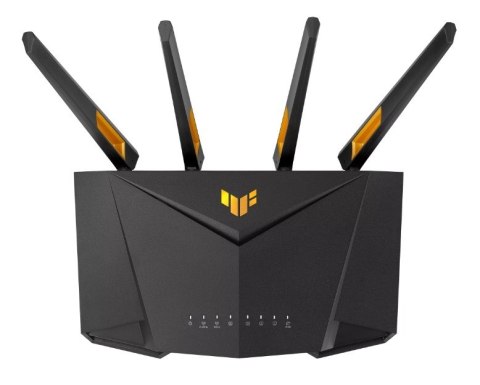 ASUS TUF Gaming AX4200 router bezprzewodowy 2,5 Gigabit Ethernet Dual-band (2.4 GHz/5 GHz) Czarny, Pomarańczowy ASUS TUF Gaming AX4200 router bezprzewodowy 2,5 Gigabit Ethernet Dual-band (2.4 GHz/5 GHz) Czarny, Pomarańczowy