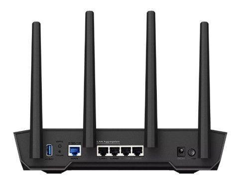ASUS TUF Gaming AX4200 router bezprzewodowy 2,5 Gigabit Ethernet Dual-band (2.4 GHz/5 GHz) Czarny, Pomarańczowy ASUS TUF Gaming AX4200 router bezprzewodowy 2,5 Gigabit Ethernet Dual-band (2.4 GHz/5 GHz) Czarny, Pomarańczowy