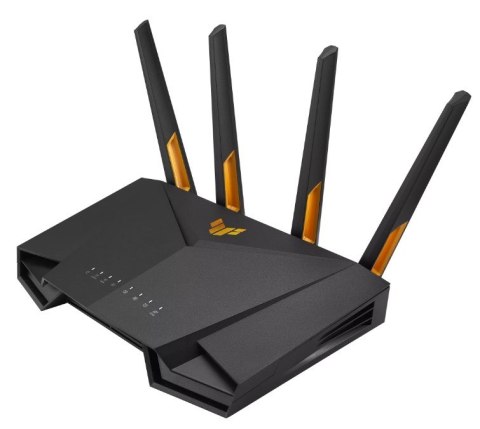 ASUS TUF Gaming AX4200 router bezprzewodowy 2,5 Gigabit Ethernet Dual-band (2.4 GHz/5 GHz) Czarny, Pomarańczowy ASUS TUF Gaming AX4200 router bezprzewodowy 2,5 Gigabit Ethernet Dual-band (2.4 GHz/5 GHz) Czarny, Pomarańczowy