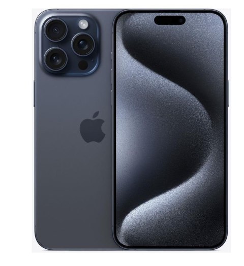 Apple iPhone 15 Pro Max 17 cm (6.7") Dual SIM iOS 17 5G USB Type-C 256 GB Tytan, Niebieski