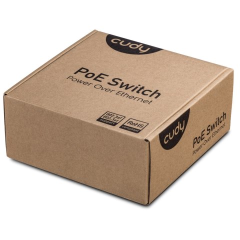 Cudy GS1005P łącza sieciowe Gigabit Ethernet (10/100/1000) Obsługa PoE Szary Cudy GS1005P łącza sieciowe Gigabit Ethernet (10/100/1000) Obsługa PoE Szary