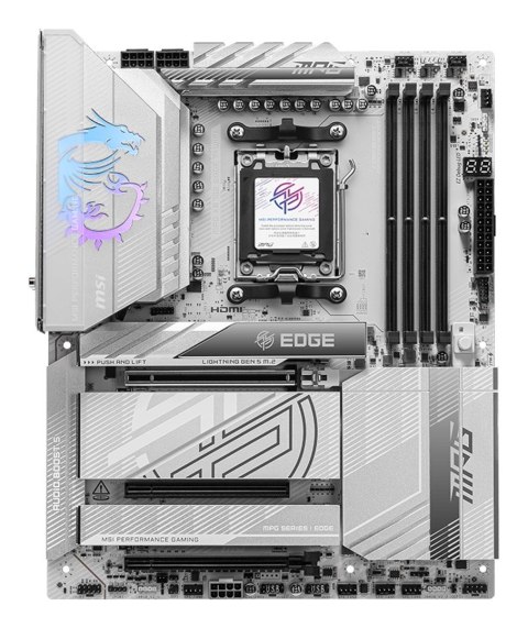 MSI MPG X870E EDGE TI WIFI płyta główna AMD X870E Gniazdo AM5 ATX