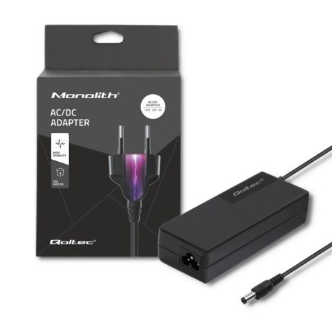 Qoltec 50793 adapter zasilający/ inwentor Wewnętrzna 72 W Czarny Qoltec 50793 adapter zasilający/ inwentor Wewnętrzna 72 W Czarny