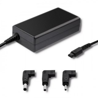 Qoltec 51757 adapter zasilający/ inwentor Wewnętrzna 65 W Czarny