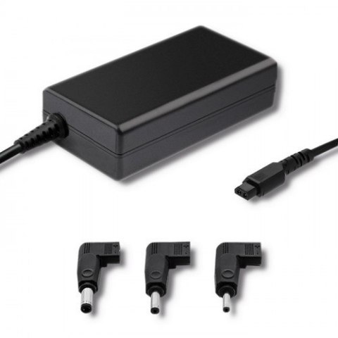 Qoltec 51757 adapter zasilający/ inwentor Wewnętrzna 65 W Czarny