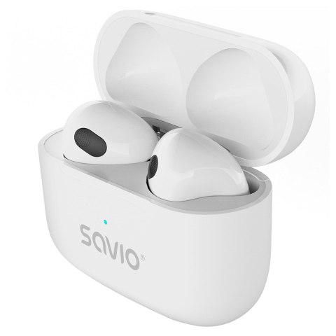 SAVIO SŁUCHAWKI BEZPRZEWODOWE BLUETOOTH TWS-01 PRO SAVIO SŁUCHAWKI BEZPRZEWODOWE BLUETOOTH TWS-01 PRO